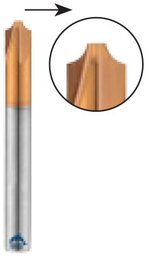 Solid Carbide inner RADIUS ENDMILL